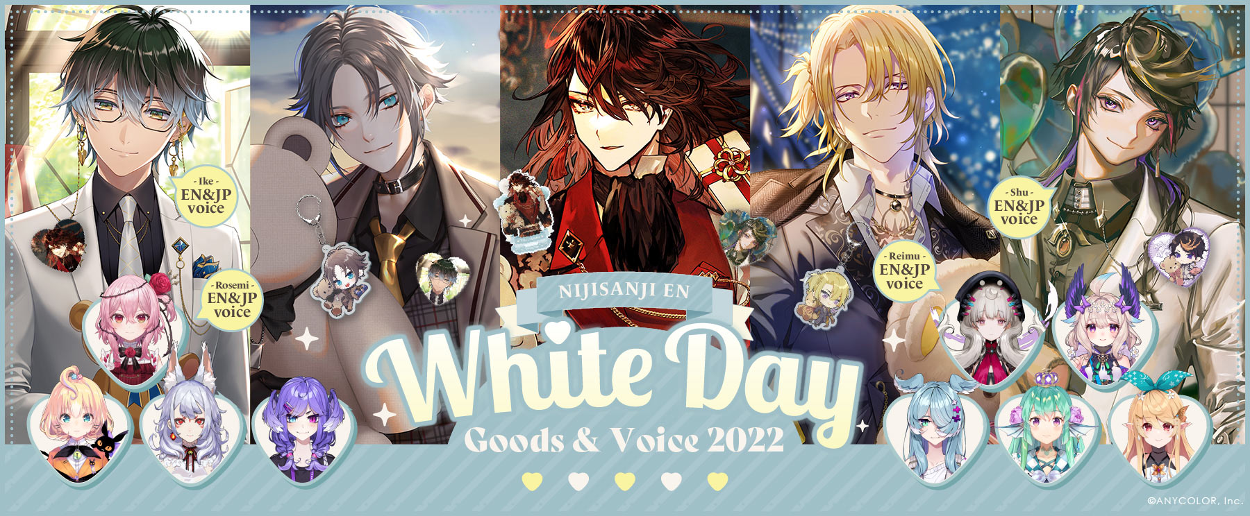 Whiteday Goods & Voice 2022 – NIJISANJI EN Official Store