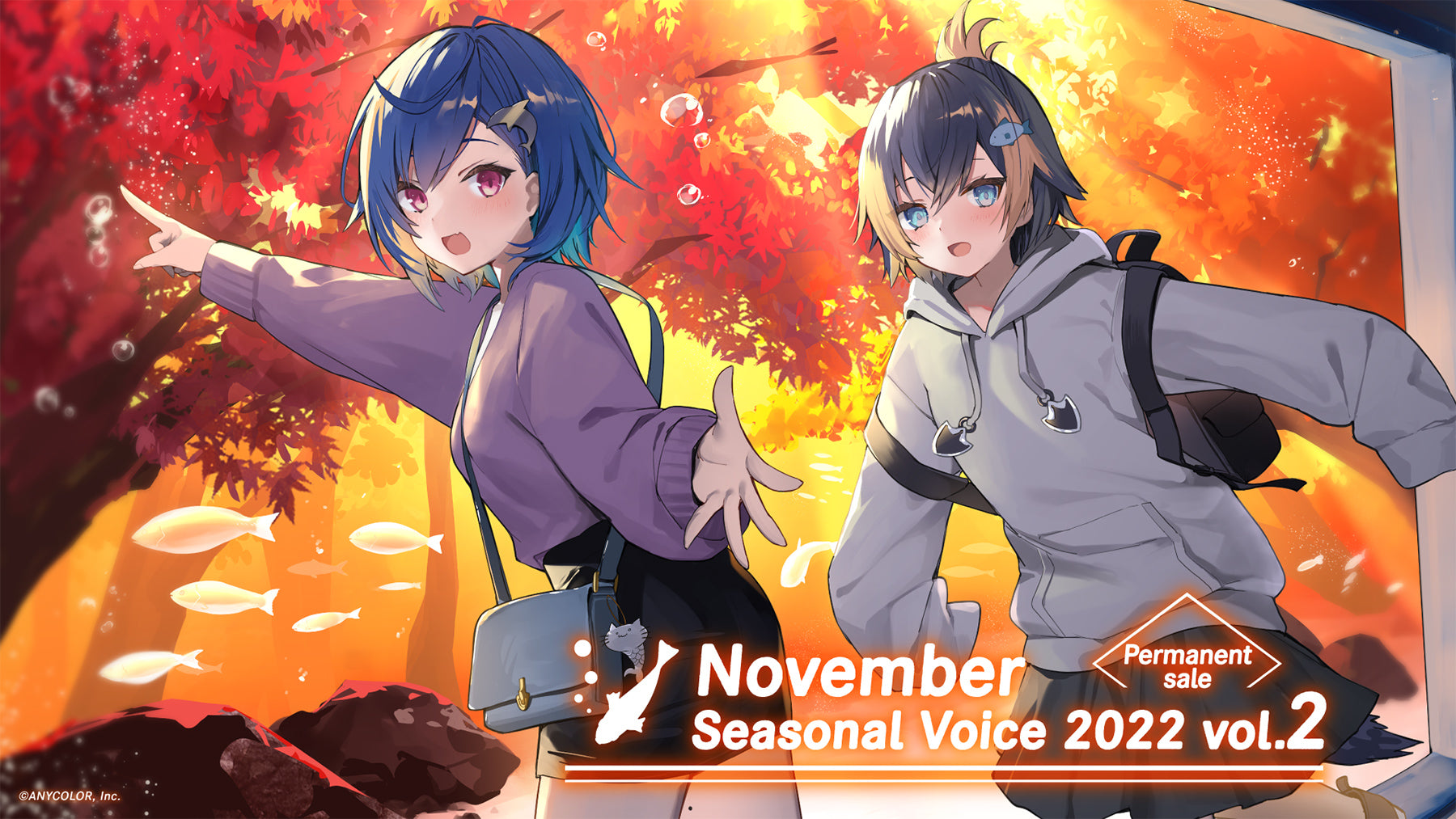 November Seasonal Voice 2022 Vol.2 – NIJISANJI EN Official Store