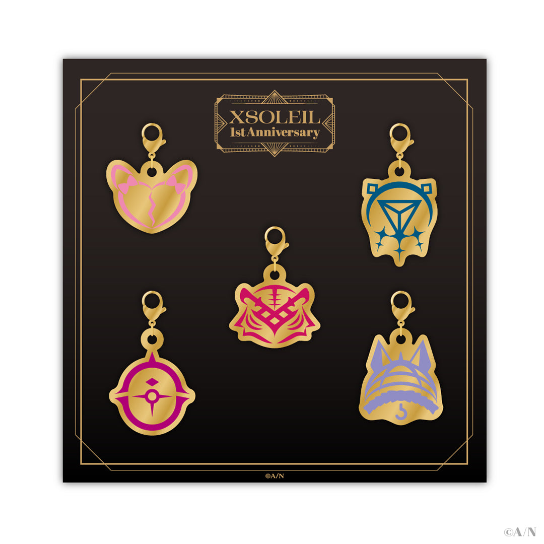 “XSOLEIL 1周年纪念” 金属吊坠套装
