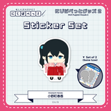 "NIJI Puppet Goods 2" Sticker Set - K