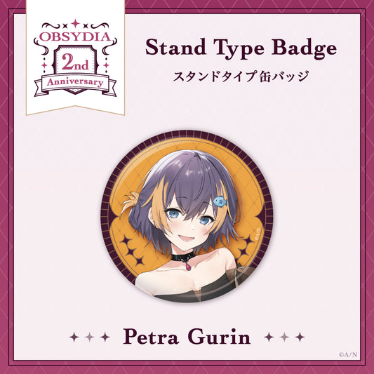 OBSYDIA 2nd Anniversary Stand Type Badge