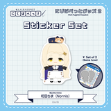 "NIJI Puppet Goods 2" Sticker Set - N