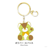"NIJI小熊vol.2" 金属钥匙扣