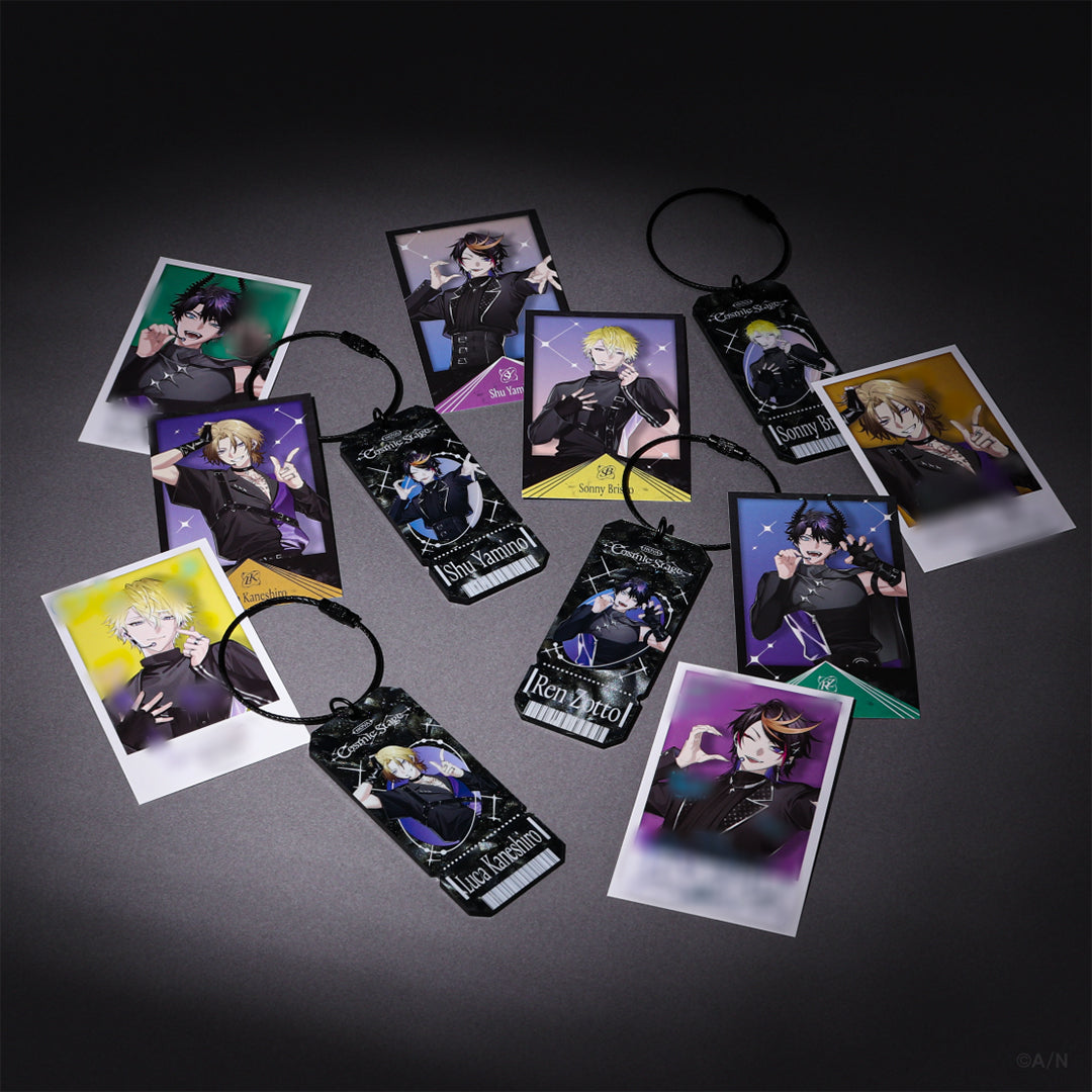 "NØVA -Cosmic Stage-" Ticket-Style Acrylic Keychain