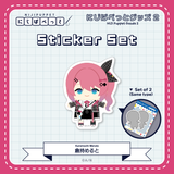 "NIJI Puppet Goods 2" Sticker Set - K