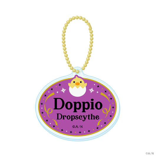 "NIJISANJI EN 欢迎来到EN乐园 ! " 亚克力名牌钥匙扣