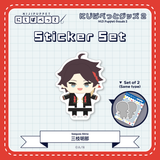 "NIJI Puppet Goods 2" Sticker Set - K
