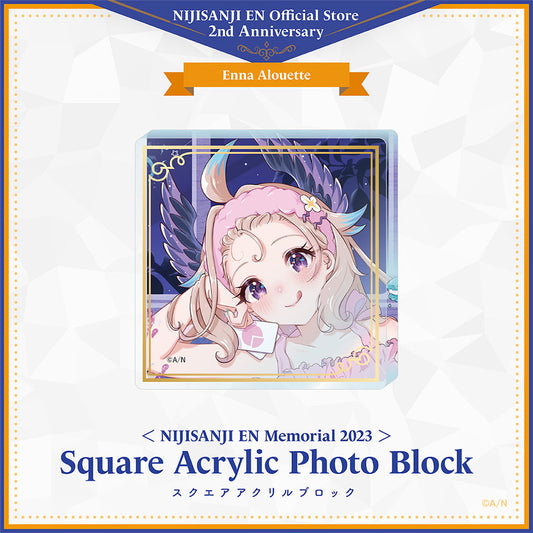 "NIJISANJI EN Memorial 2023" Square Acrylic Photo Block Ethyria