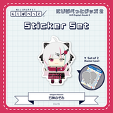 "NIJI Puppet Goods 2" Sticker Set - J