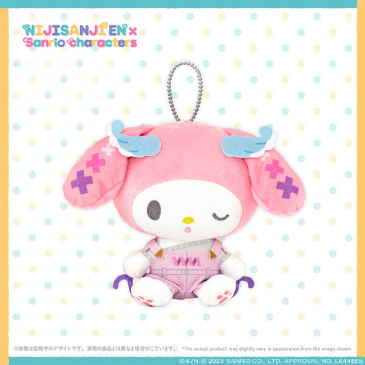 "NIJISANJI EN × Sanrio characters" Plush Charm LazuLight