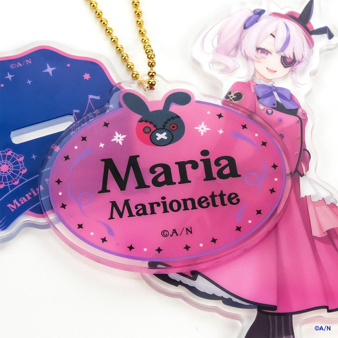 "NIJISANJI EN 欢迎来到EN乐园 ! " 亚克力名牌钥匙扣