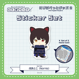 "NIJI Puppet Goods 2" Sticker Set - J