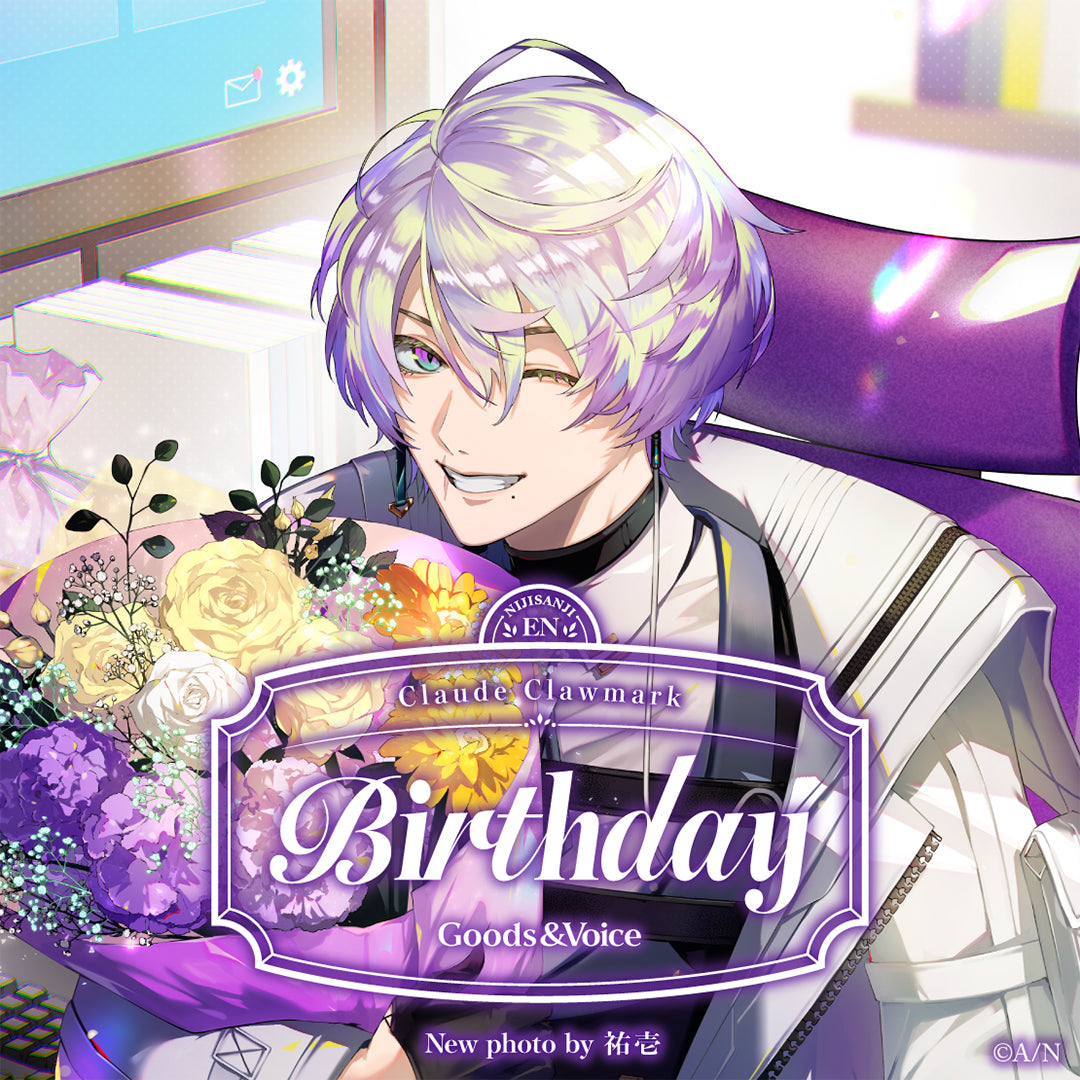 Claude Clawmark Birthday Goods & Voice 2026 – NIJISANJI EN