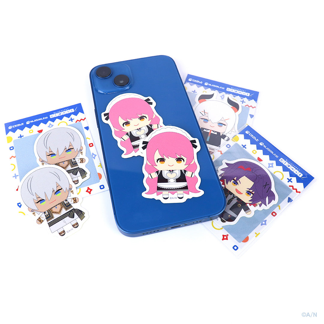 "NIJI Puppet Goods 2" Sticker Set - K