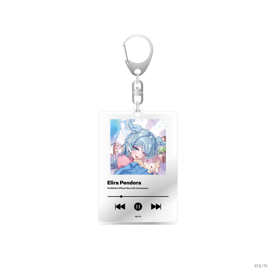 "NIJISANJI Official Store 5th Anniversary Memorial Goods" Acrylic Keychain