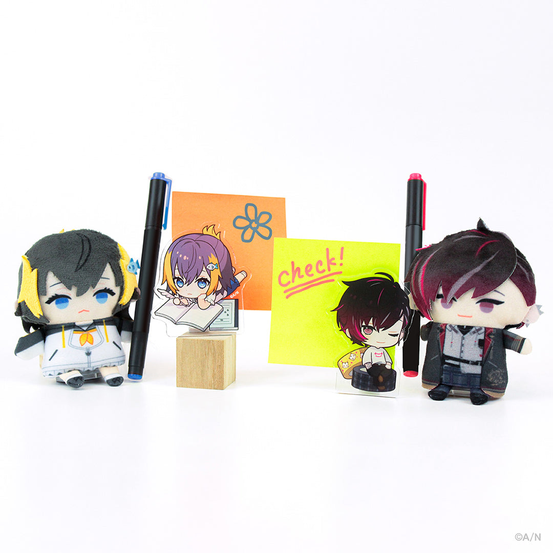 "Brand New Desk Life" Acrylic Memo Stand