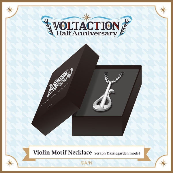 "VOLTACTION Half Anniversary" Violin Motif Necklace (Seraph Dazzlegarden model)