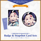 "NIJISANJI EN Memorial 2023" Badge & Snapshot Card Sets