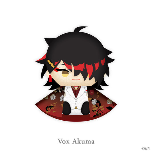 "Luxiem Ukiyoe" Japanese crepe fabric NIJI Puppet