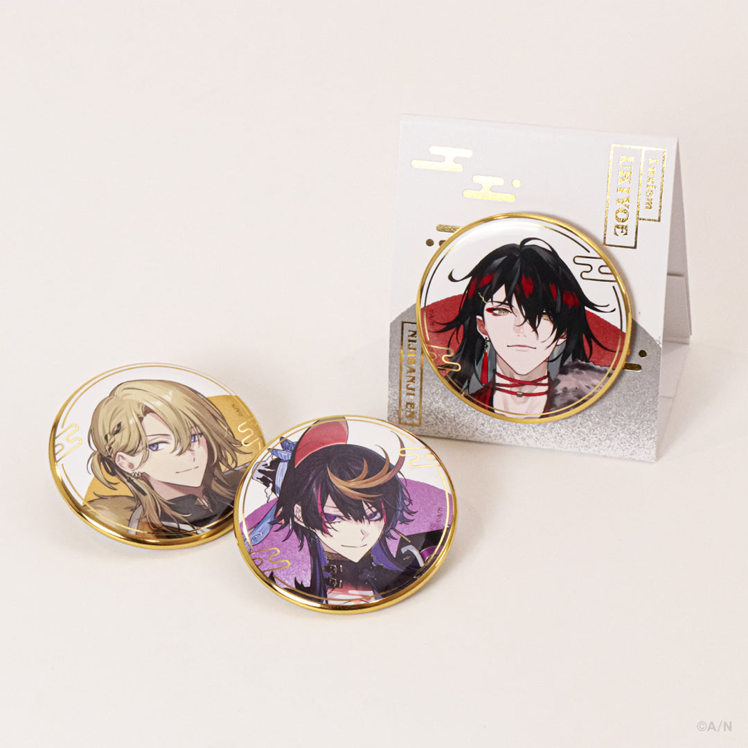 "Luxiem 浮世绘" 烫金徽章