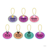 "NIJISANJI EN Welcome to EN Land!" Acrylic Name Tag Keychain