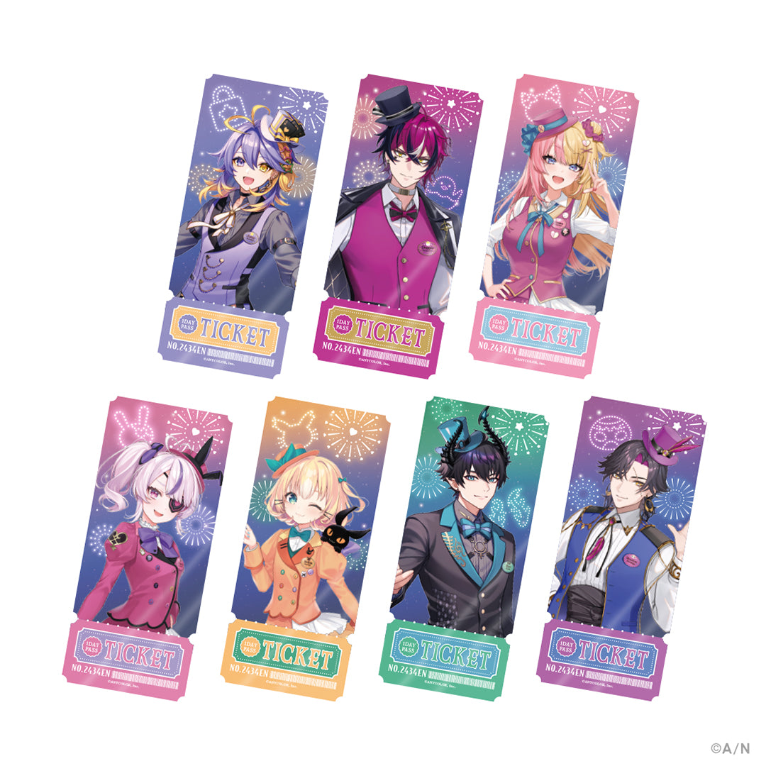 "NIJISANJI EN Welcome to EN Land!" Random Ticket Style Card