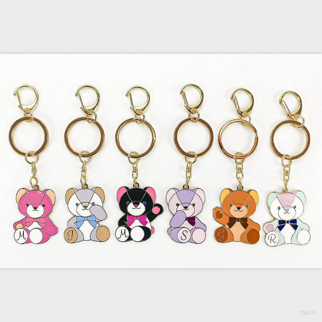 "NIJI Bear vol.3" Metal Key Chain