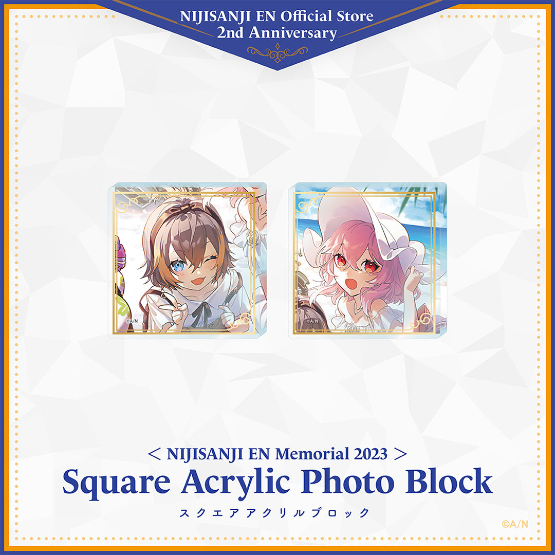 "NIJISANJI EN Memorial 2023" Square Acrylic Photo Block OBSYDIA
