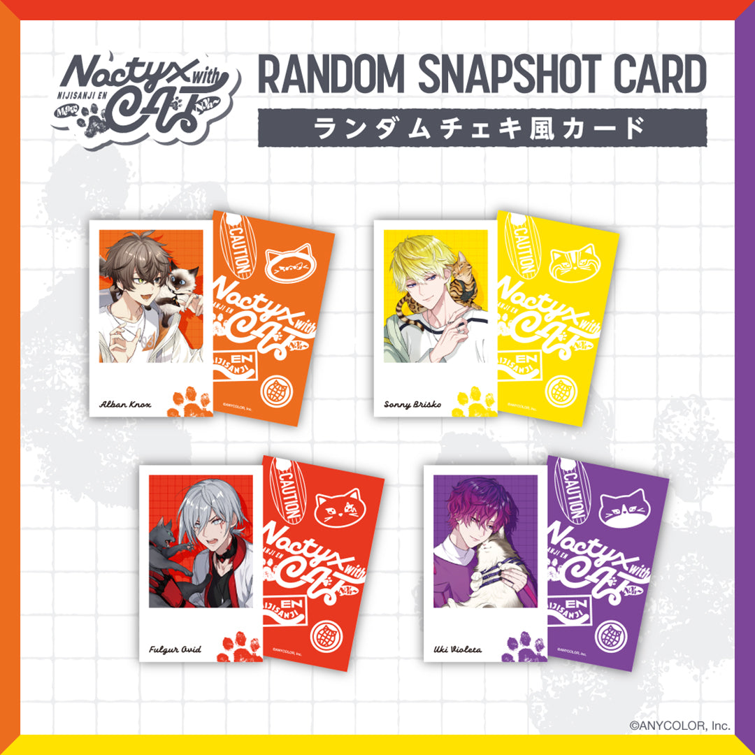 "Noctyx与猫咪" 随机快照卡