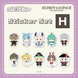 "NIJI Puppet Goods" Sticker Set - H