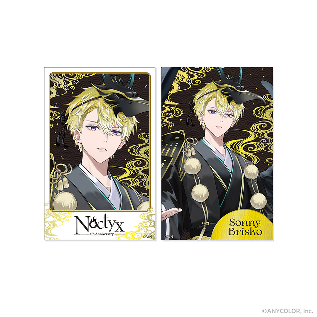 "Noctyx 4th Anniversary" Photo-style Card Set