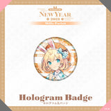 "New Year Goods 2023" Hologram Badge