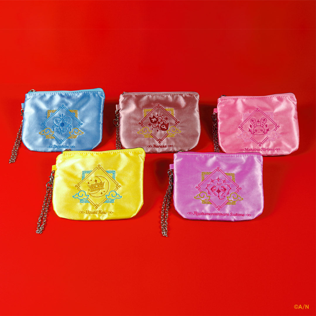 "中国风周边" 带挂链刺绣小包