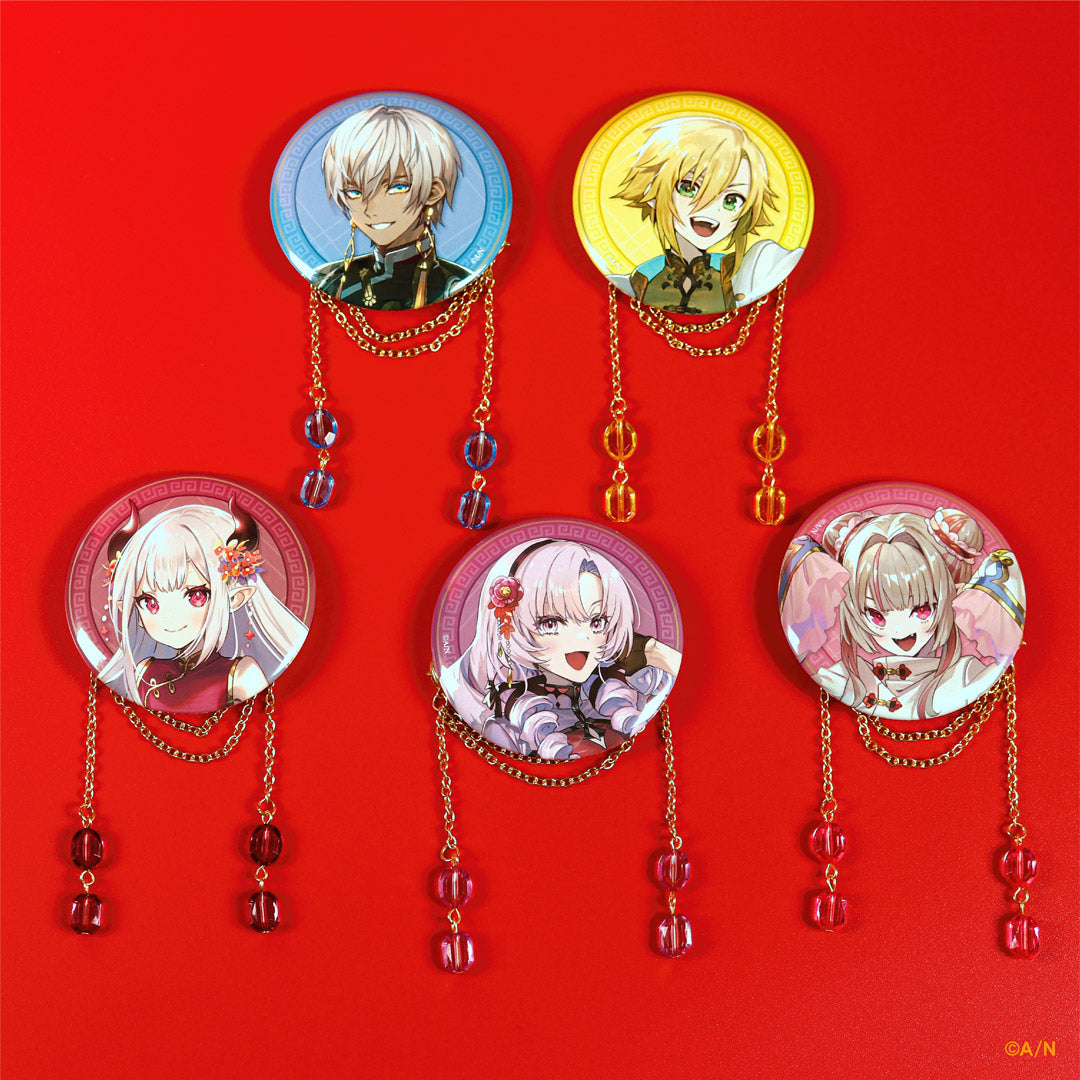 "China Style Goods" Badge with Chain