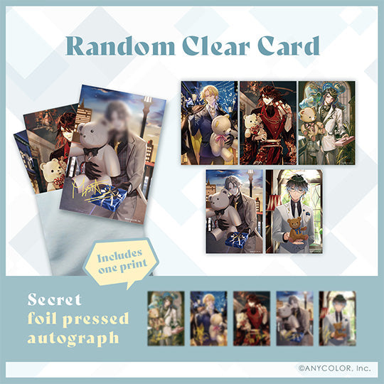 "Whiteday Goods 2022" 3 Random Clear Card Set