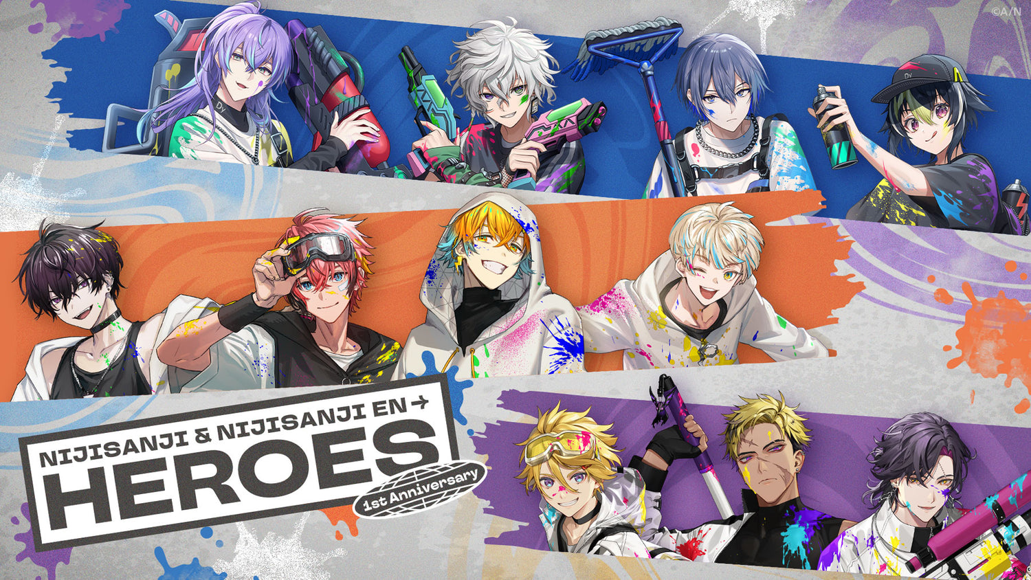 NIJISANJI & NIJISANJI EN HEROES 1st Anniversary