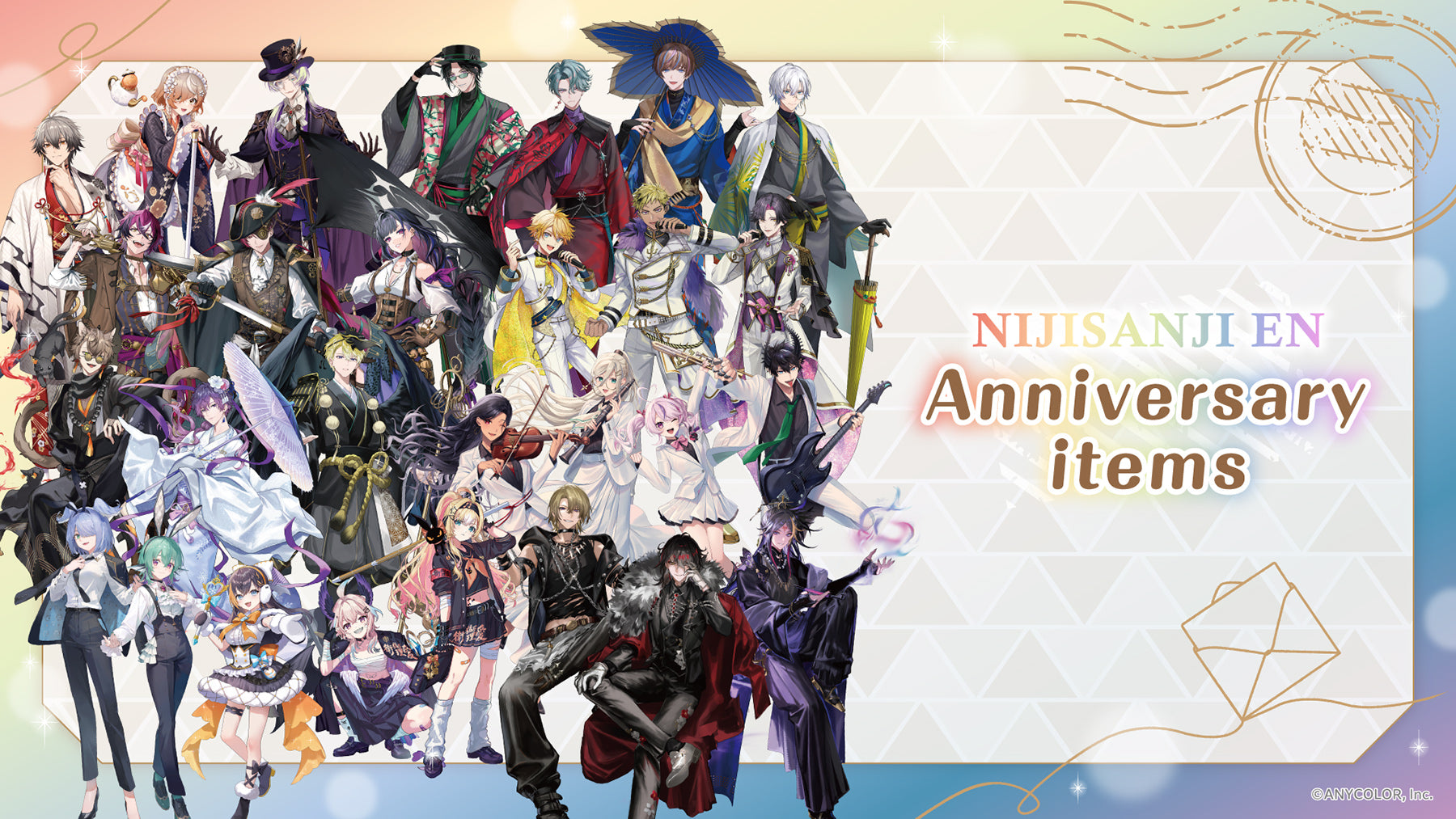 NIJISANJI EN Anniversary Items