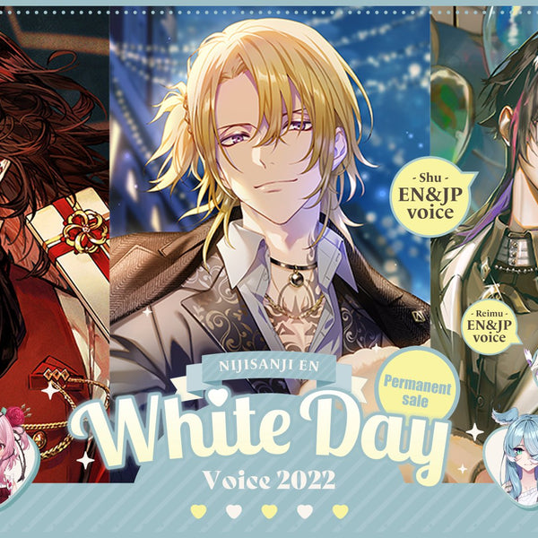 【ニコ】2022 Invitation ノベルティ White Day Voice 2022 – NIJISANJI EN Official Store