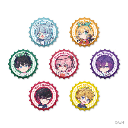 "NIJI瓶子Vol.1" 瓶盖徽章