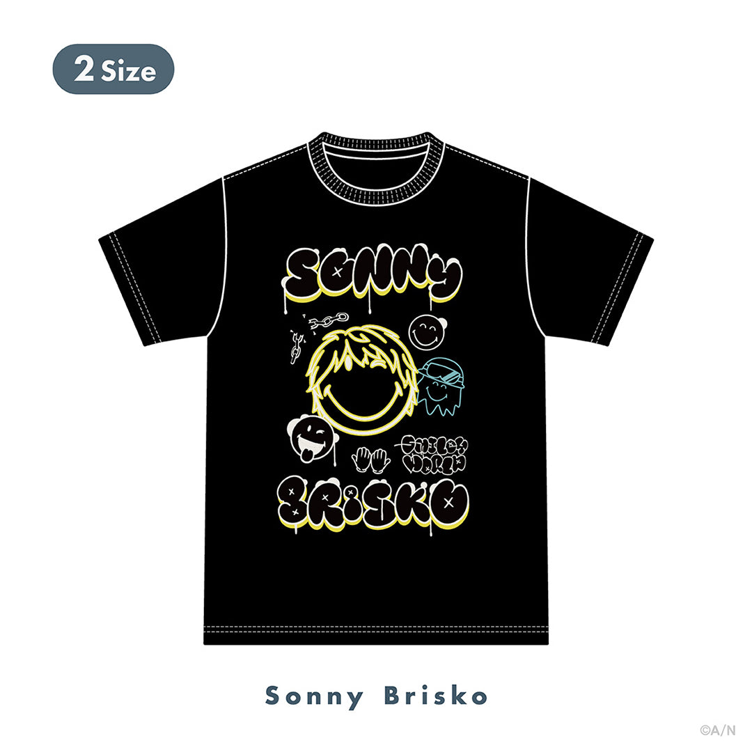 "NIJISANJI EN × SmileyWorld" T-shirt Sonny Brisko