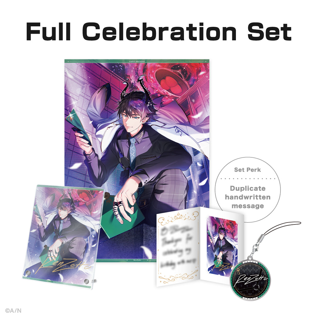Ren Zotto Birthday Goods & Voice 2025 – NIJISANJI EN