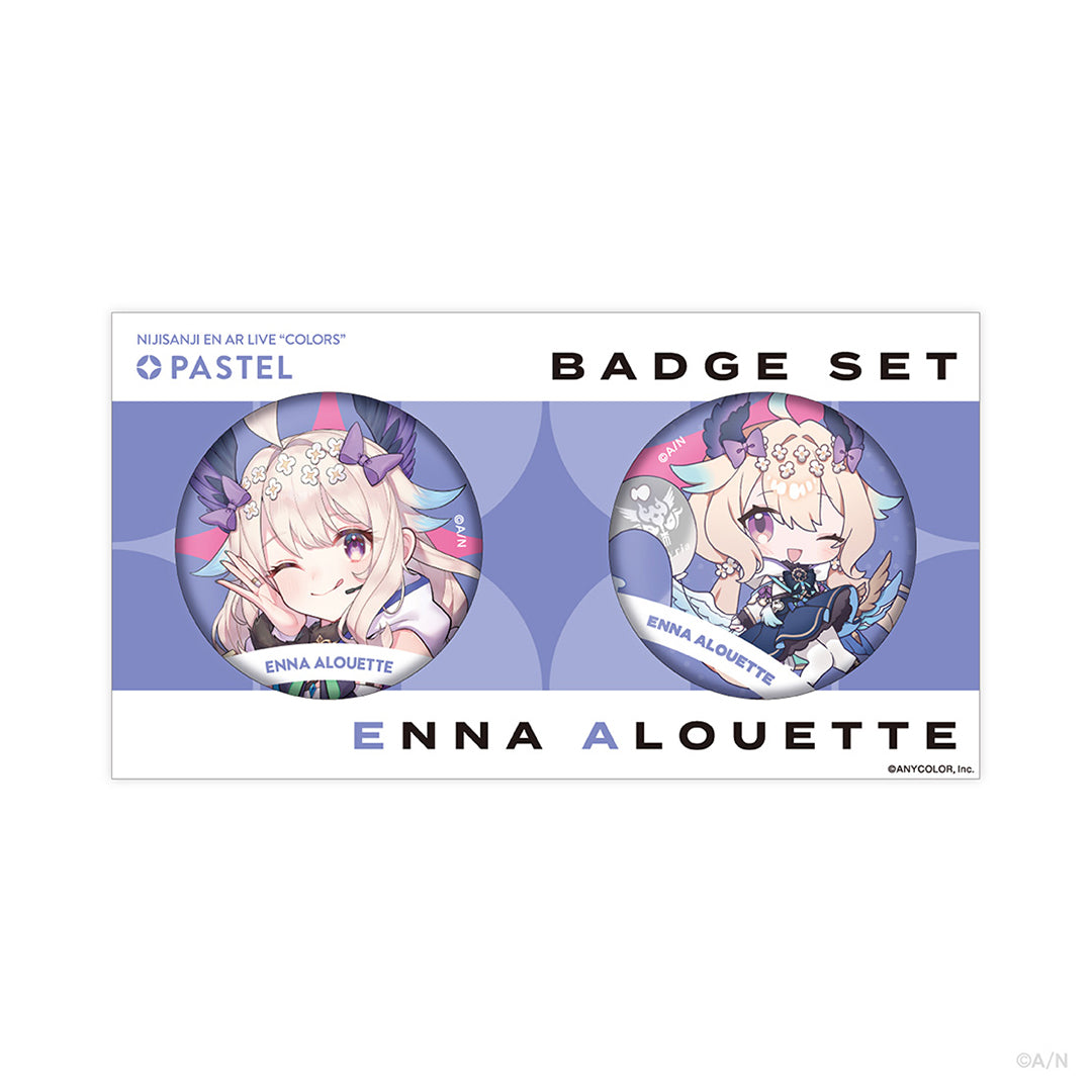 [NIJISANJI EN AR LIVE "COLORS"] Badge Set Ethyria