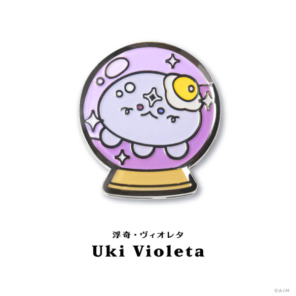 "NIJISANJI EN PIN BADGE COLLECTION Vol.2" Pin Badge Uki Violeta