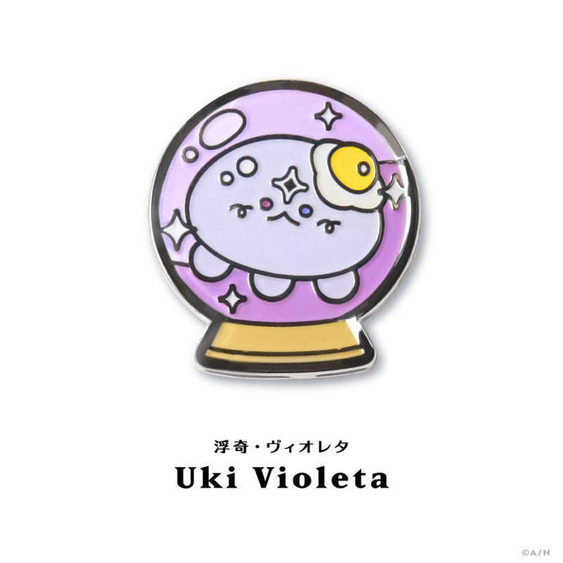 "NIJISANJI EN PIN BADGE COLLECTION Vol.2" Pin Badge Uki Violeta