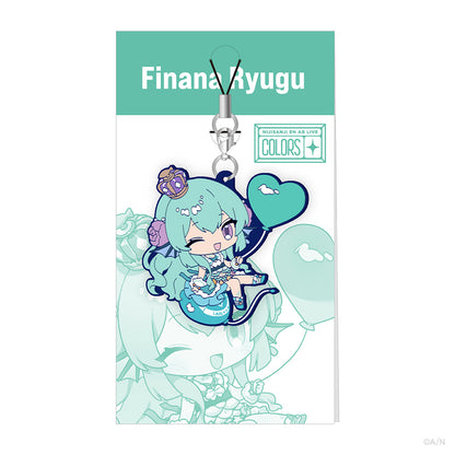 [NIJISANJI EN AR LIVE "COLORS"] 橡胶钥匙扣 LazuLight
