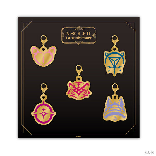“XSOLEIL 1周年纪念” 金属吊坠套装