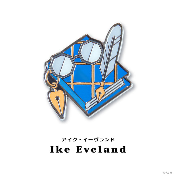 "NIJISANJI EN PIN BADGE COLLECTION Vol.1" Pin Badge Ike Eveland