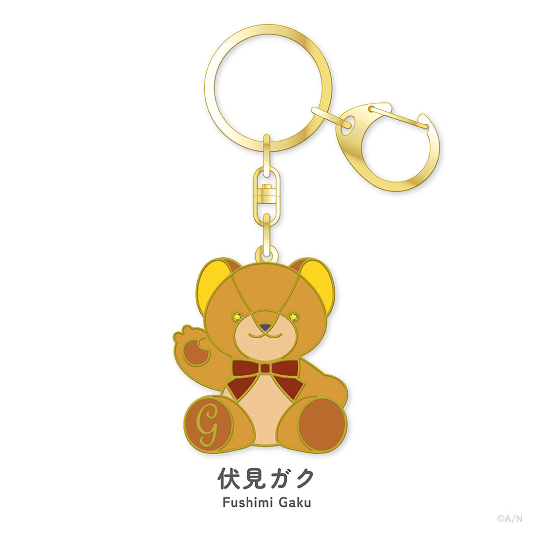 "NIJI Bear vol.3" Metal Key Chain
