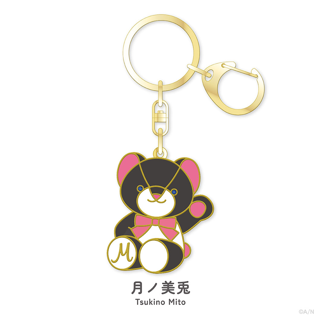 "NIJI Bear vol.3" Metal Key Chain