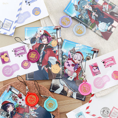 "Fantastic Postal Service" Wax Seal Style Keychain